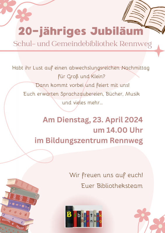 Jubiläum Plakat